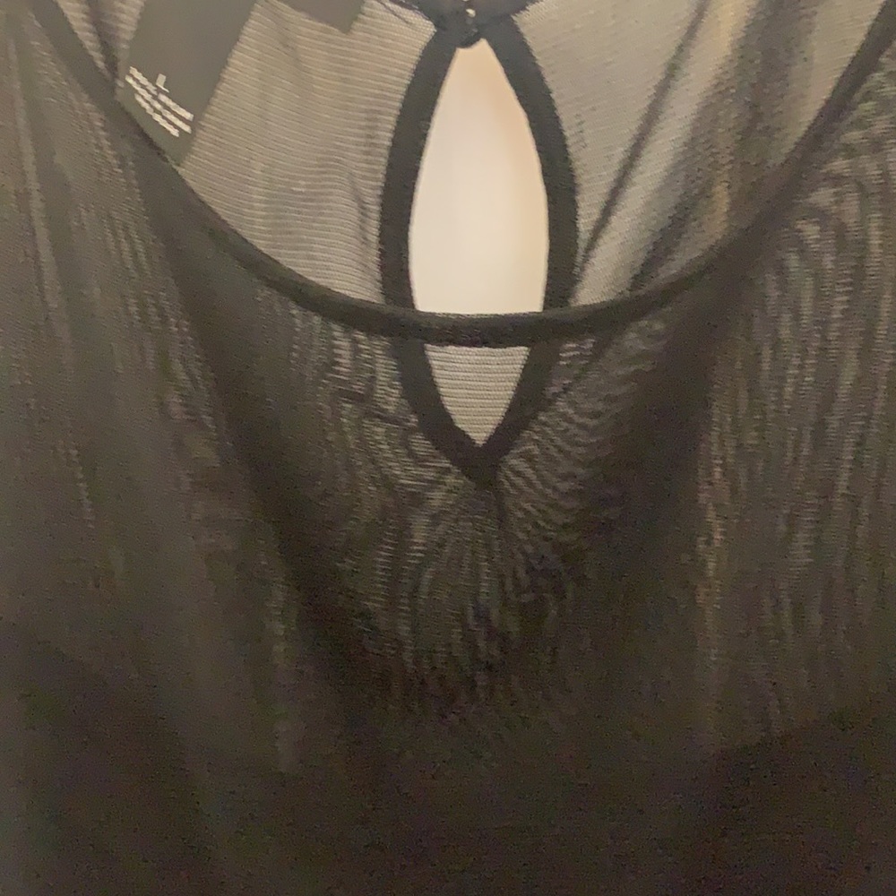 Black sheer top - Picture 4 of 4